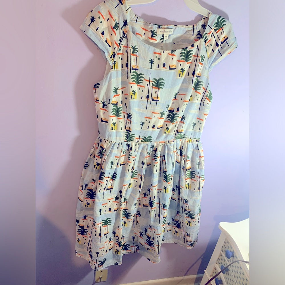 Emily and fin printed dress